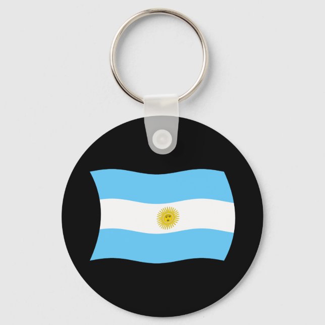 Porte-clés Porte - clé du drapeau argentin (Recto)