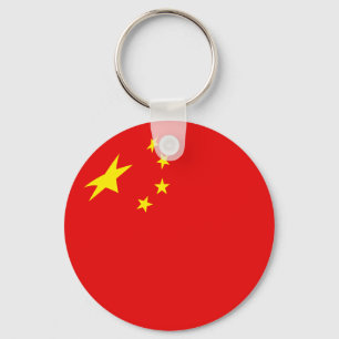 Porte-clés Porte - clé du drapeau chinois Fisheye