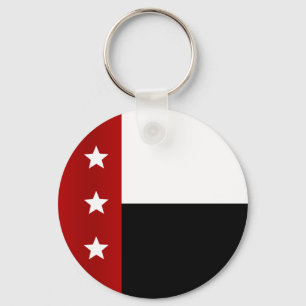 Porte-clés Porte - clé du drapeau de Laredo (Texas)