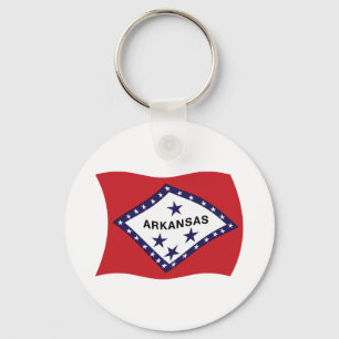 Porte-clés Porte - clé du drapeau de l'Arkansas
