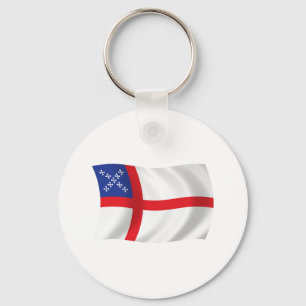 Porte-clés Porte - clé du drapeau de l'Église épiscopale des 