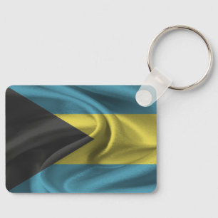 Porte-clés Porte - clé du drapeau des Bahamas