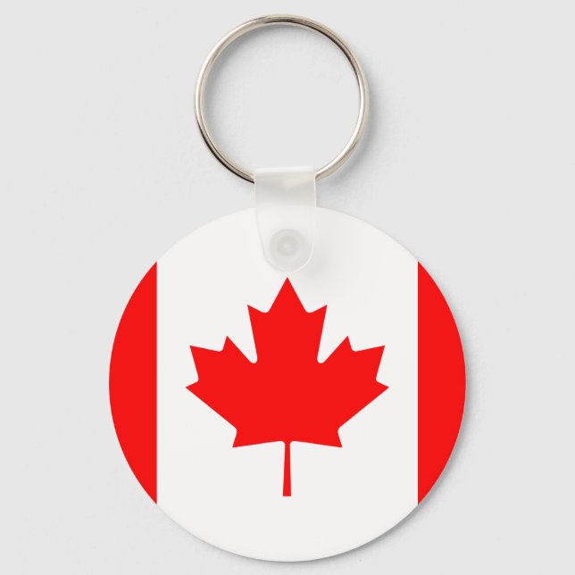 Porte-clés Porte - clé du drapeau du Canada (Recto)