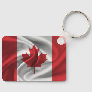 Porte-clés Porte - clé du drapeau du Canada