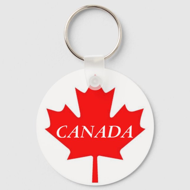 Porte-clés Porte - clé du drapeau du Canada (Recto)