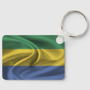 Porte-clés Porte - clé du drapeau du Gabon