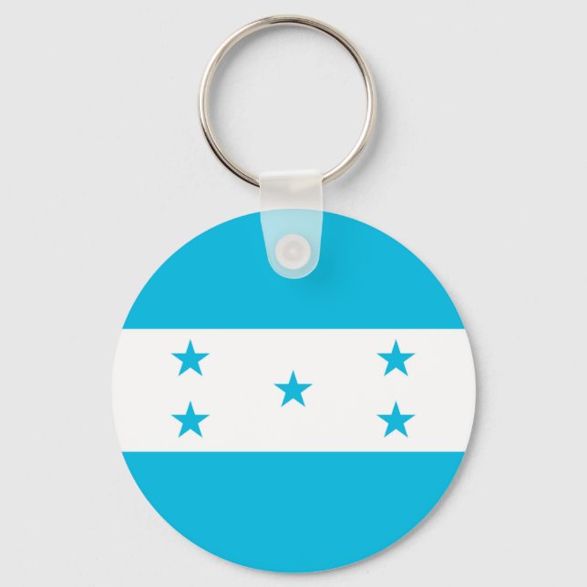 Porte-clés Porte - clé du Drapeau du Honduras (Recto)