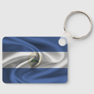 Porte-clés Porte - clé du drapeau du Nicaragua