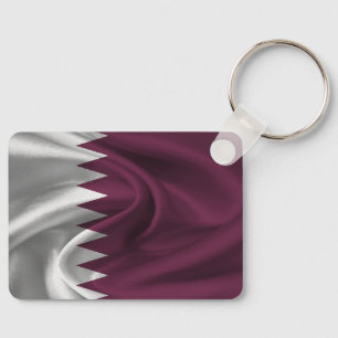 Porte-clés Porte - clé du drapeau du Qatar
