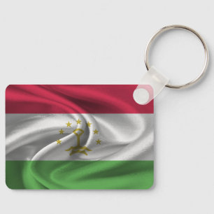 Porte-clés Porte - clé du drapeau du Tadjikistan