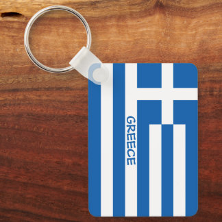 Porte-clés Porte - clé du drapeau grec
