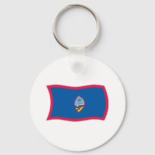 Porte-clés Porte - clé du drapeau Guam