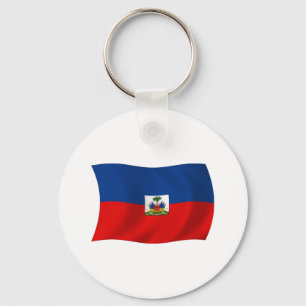 Porte-clés Porte - clé du drapeau haïtien