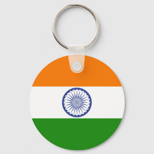 Porte-clés Porte - clé du drapeau indien