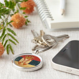 Porte-clés Porte - clé du drapeau serbe