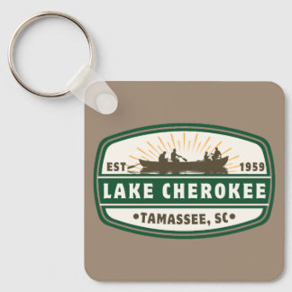 Porte-clés Porte - clé du lac Cherokee - bateau