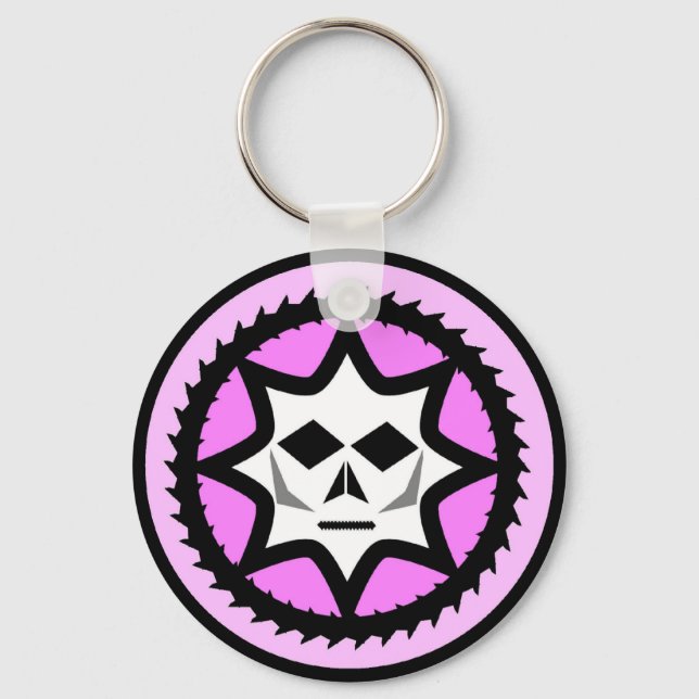 Porte-clés PORTE - CLÉ du logo DIABOLICHIX (Recto)