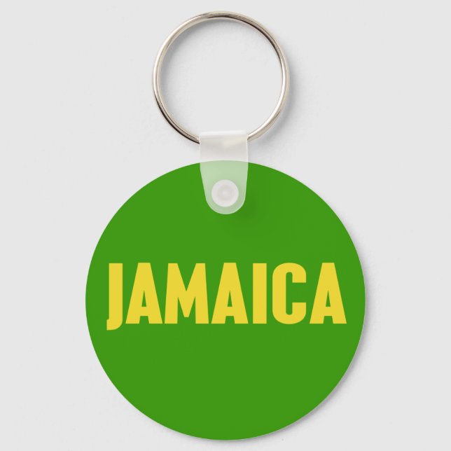 Porte-clés Porte - clé du logo jamaïcain (Recto)