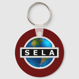 Porte-clés PORTE - CLÉ du logo SELA