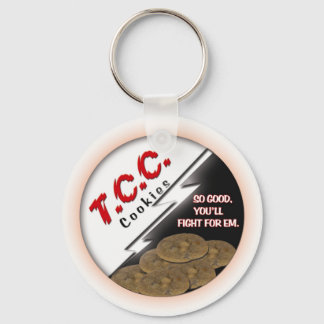 Porte-clés Porte - clé du logo TCC Round