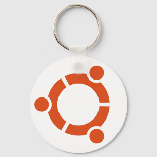 Porte-clés Porte - clé du logo Ubuntu