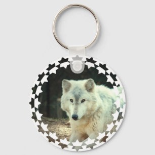 Porte-clés Porte - clé du loup gris