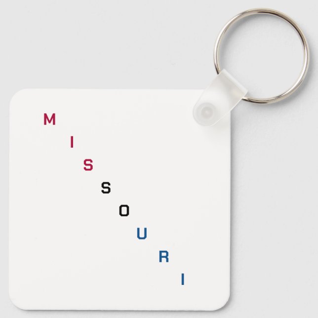 Porte-clés Porte - clé du Missouri (Dos)