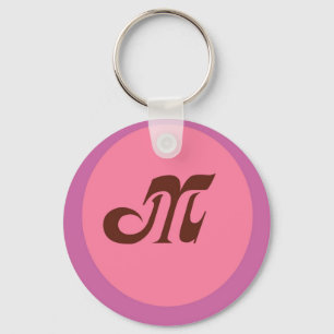 Porte-clés Porte - clé du monogramme M