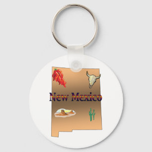 Porte-clés Porte - clé du Nouveau-Mexique