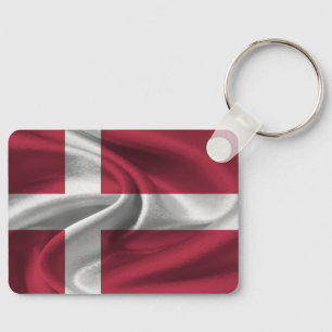 Porte-clés Porte - clé du pavillon du Danemark