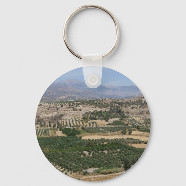 Porte-clés Porte - clé du paysage de Crète (Recto)
