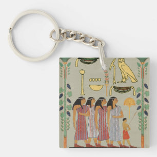 Porte-clés Porte - clé du peuple égyptien antique