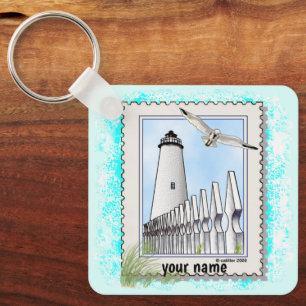 Porte-clés Porte - clé du phare d'Ocracoke