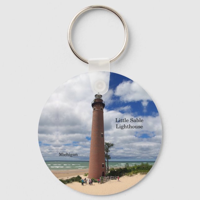 Porte-clés Porte - clé du phare Little Sable (Recto)