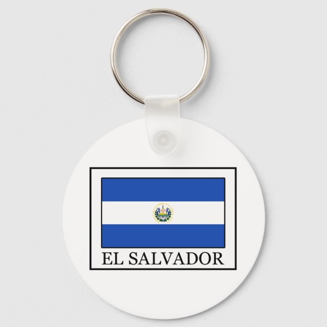 Porte-clés Porte - clé du Salvador (Recto)