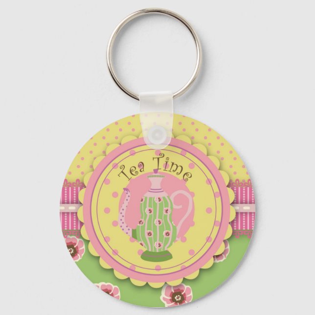 Porte-clés Porte - clé du service de thé (Recto)