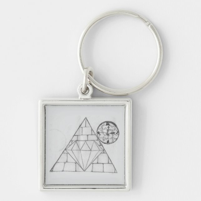 Porte-clés Porte - clé du temps d'attente (Devant)