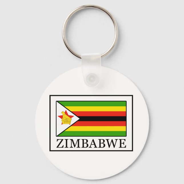 Porte-clés Porte - clé du Zimbabwe (Recto)