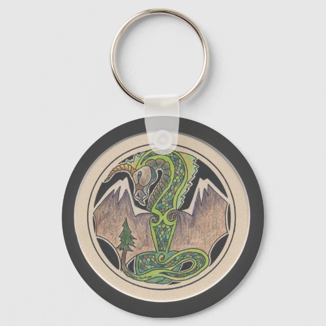 Porte-clés Porte - clé Earth Dragon (Recto)