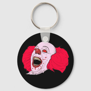 Porte-clés porte - clé effrayant de clown