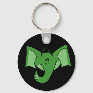 Porte-clés Porte - clé éléphant vert