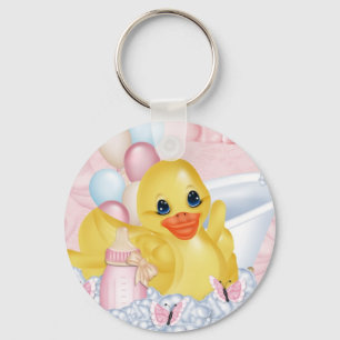 Porte-clés Porte - clé en caoutchouc du canard P