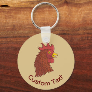 Porte-clés Porte - clé en chef du Red Rooster