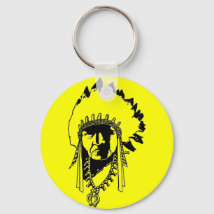 Porte-clés Porte - clé en chef indien