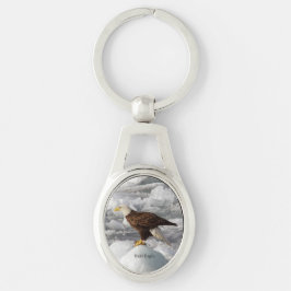 Porte-clés Porte - clé en métal Bald Eagle