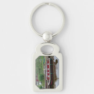 Porte-clés Porte - clé en métal de bateau de canal d'Erie