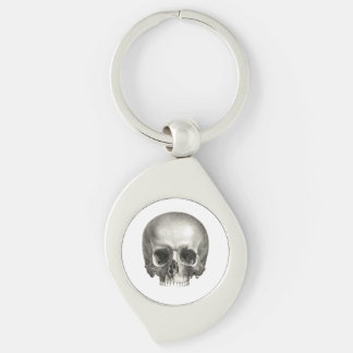 Porte-clés Porte - clé en métal de crâne