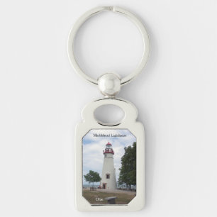 Porte-clés Porte - clé en métal de phare de Marblehead