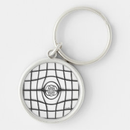 Porte-clés Porte - clé en verre tendu (léger) (clé fob)