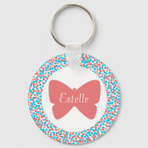 Porte-clés Porte - clé Estelle Butterfly Dots